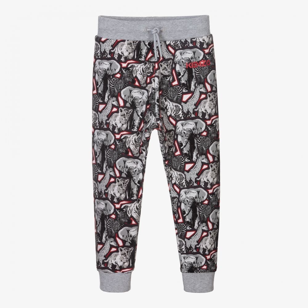 Kenzo Kids Animal Print Sweatpants